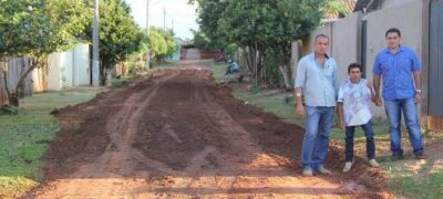 Mortandela tem pedido atendido e Bairro Céu Azul recebe limpeza, patrolamento e cascalhamento  