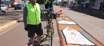 Arachão: “Maninho” vai pedalar 4.600 km de Aracaju (Sergipe) à Alter do Chão (Pará)