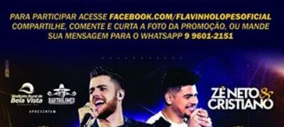 Show de Zé Neto e Cristiano na Expobel agita a Fronteira