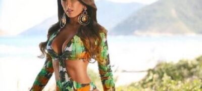 Nicole bahls surge deslumbrante em ensaio de biquíni após ‘mão boba’ de ator em bastidor