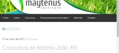Antônio João: Inscritos em concurso público em 2014 terão valores reembolsados   