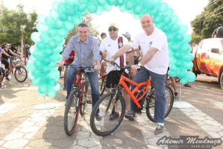 Passeio Ciclístico Ecologico de Caracol foi sucesso 