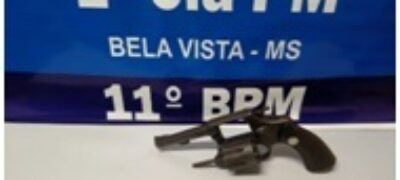 Homem e preso após efetuar disparos na Vila São Geraldo