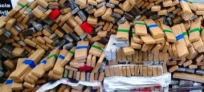 PRF apreende quase uma tonelada de Maconha em Bela Vista