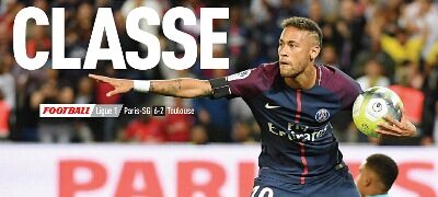 Franceses se rendem ao “formidável” e “já inesquecível” Neymar