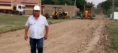 Derlei vistoria obras de pavimentação no Salim Cafure