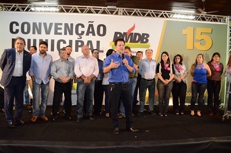 PMDB faz em Dourados a maior convenção do Estado e elege Renato Câmara presidente