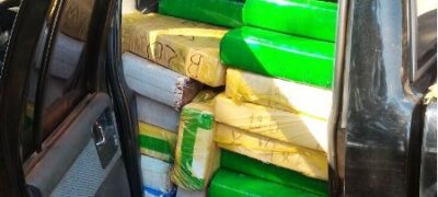 Traficante é preso com uma tonelada de maconha e comparsas conseguem fugir