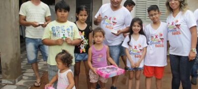 Projeto X Faça uma criança feliz entrega mais de 500 brinquedos em Bela Vista