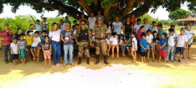 PMA de Bela Vista realiza Educação Ambiental para alunos de escola rural de Alto Caracol
