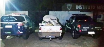 PM do Boqueirão apreende 600 quilos de maconha
