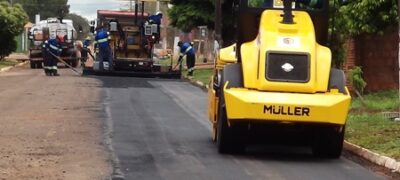 Antônio João: Iniciada obra de recapeamento que vai mudar visual da cidade