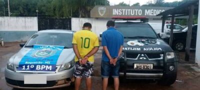 PM de Boqueirão prende dois indivíduos por Tráfico de Drogas