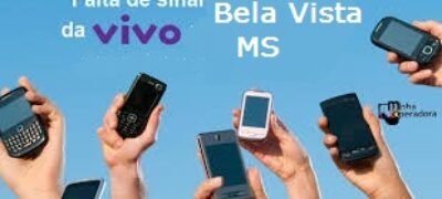 Moradores de Bela Vista reclamam do péssimo sinal da operadora Vivo