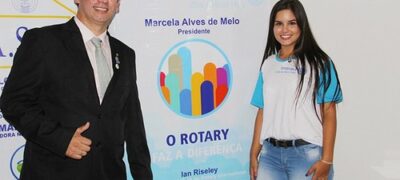 Marcela Melo empossada presidente do Interact Club de Bela Vista  