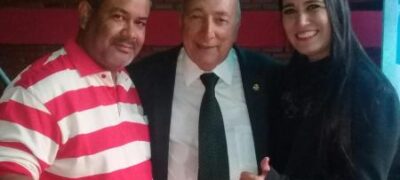 Vereador Hemerson Buiu e Fabrizia Tinoco prestigiam ato de filiação do Senador Pedro Chaves ao PRB