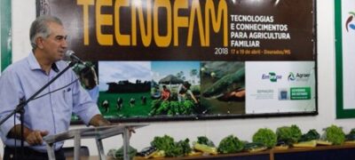 Governador defende uso de tecnologias para fortalecimento da agricultura familiar em MS
