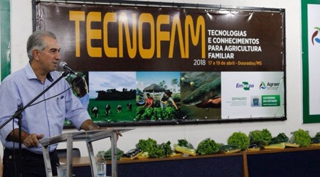 Governador defende uso de tecnologias para fortalecimento da agricultura familiar em MS