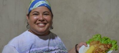 Festa tem cultura da fronteira com Lambreado no almoço, ao som da katchaka