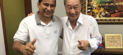 A pedido do vereador Xitinho, deputado Jorge Takimoto viabiliza Academia para o Bairro Antonio João