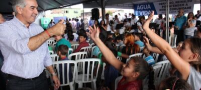 Em Ponta Porã, governador entrega investimentos e reforça cobrança por segurança federal na fronteira