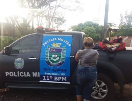 Mulher sai de Bela Vista com droga e acaba presa no Boqueirão
