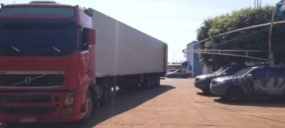 Motorista é flagrado com carga de cigarros avaliada em R$ 2 milhões