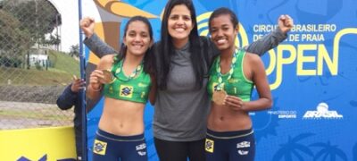 Meninas do MS garantem vaga para a fase final do Brasileiro de Vôlei de Praia S19
