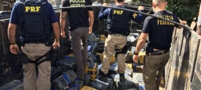 Polícia encontra 5 toneladas de maconha em caminhão que transportava milho