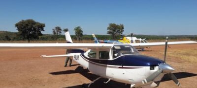 Aeronave que saiu da Bolívia com 300 kg de cocaína é apreendida