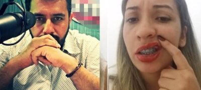 Vídeo: dona de jornal denuncia agressões do marido jornalista: ‘não foi a primeira vez’