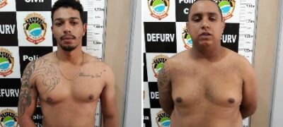 Dois são presos por roubo de quatro caminhões em golpe do falso frete