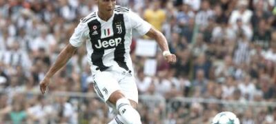 Em sete minutos, Cristiano Ronaldo marca primeiro gol pela Juve