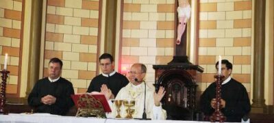Paróquia de Santo Afonso celebra missa do padroeiro com a presença de Dom João Gilberto de Moura