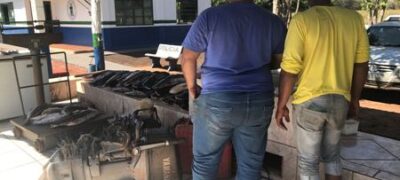 PMA prende dois depois de tiros em pneus de veículo lançado sobre Policiais