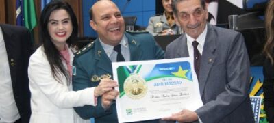Mara Caseiro homenageia profissionais de segurança com medalha “Adib Massad”