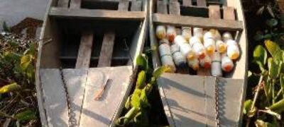 PMA autua quatro pescadores no rio Paraguai por pesca ilegal e apreende barcos, motores, petrechos proibidos para pesca e um rifle