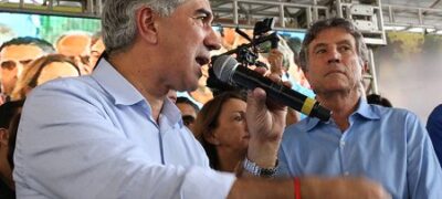 Reinaldo Azambuja dá início à sua campanha rumo à reeleição
