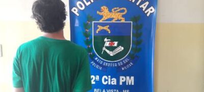 Polícia Militar de Bela Vista prende traficante em flagrante com mais de 5 kg de maconha