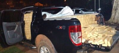 Polícia Militar de Bela Vista apreende quase 2 toneladas de maconha e recupera caminhonete roubada