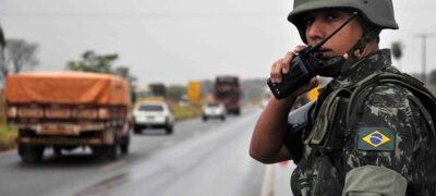 Exército, PRF e PF se unem em  grande operação na fronteira