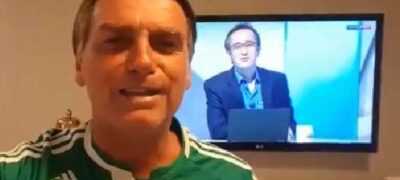 Após título, Jair Bolsonaro manda parabéns ao Palmeiras