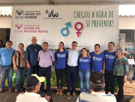 Mais de 200 pessoas foram atendidas pelo Programa Saúde do Homem e da Mulher Rural em Bela Vista  