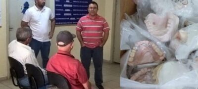 Prefeitura de Caracol entrega mais 40 próteses dentárias.