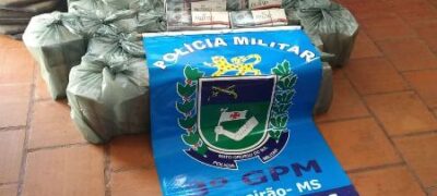Polícia Militar do distrito de Boqueirão apreende 245 pacotes de cigarros durante abordagem