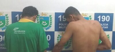 Polícia Militar de Jardim prende em flagrante autores de Roubo
