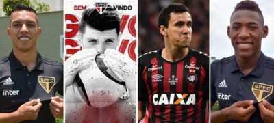 Reforços do São Paulo mesclam jovens apostas com atletas no auge