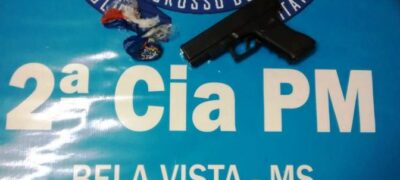 Polícia Militar de Bela Vista prende autor por Tráfico de Drogas