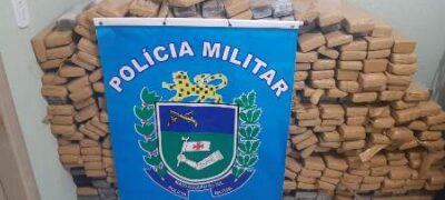 Polícia Militar de Nioaque apreende mais de meia tonelada de maconha e recupera veículo furtado