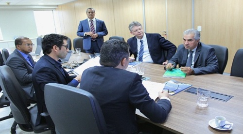 Reinaldo Azambuja define prioridades como presidente do Consórcio Brasil Central